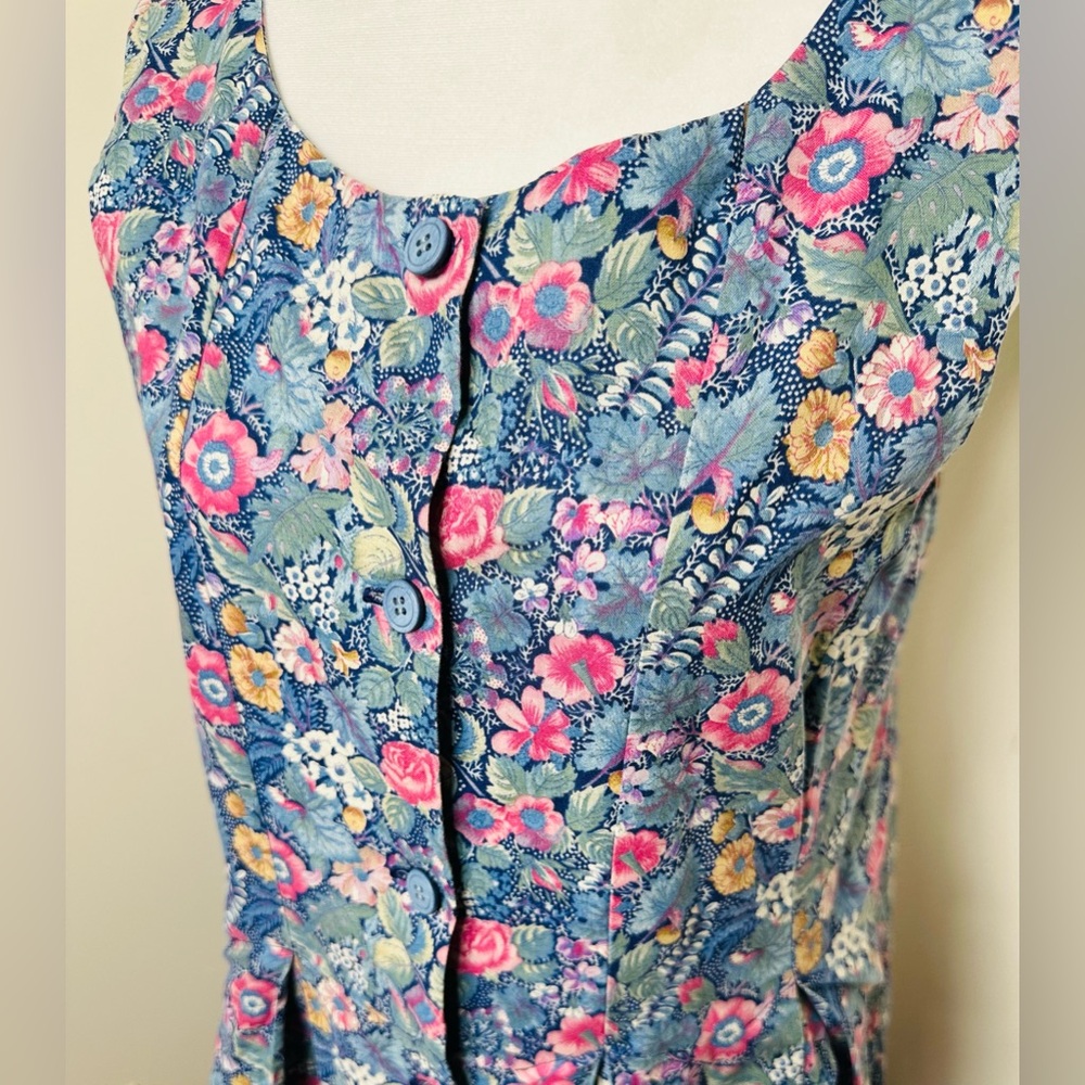 Multicolor Floral Patterned dress - Picture 2 of 5